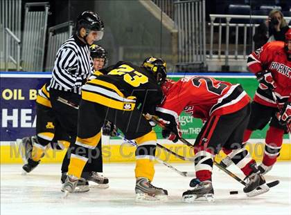 Thumbnail 1 in Amity Regional vs Branford (Sound Tigers Harbor Yard Series) photogallery.