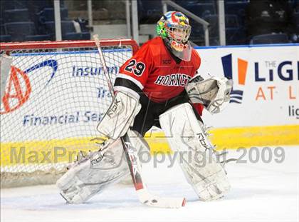 Thumbnail 3 in Amity Regional vs Branford (Sound Tigers Harbor Yard Series) photogallery.