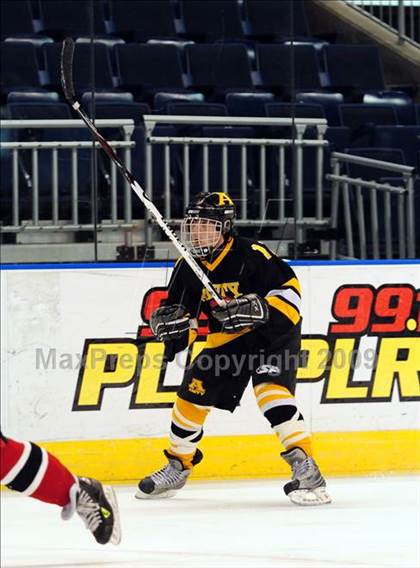 Thumbnail 2 in Amity Regional vs Branford (Sound Tigers Harbor Yard Series) photogallery.