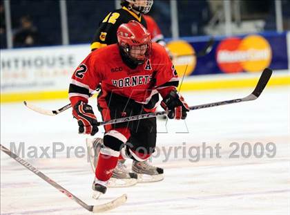 Thumbnail 2 in Amity Regional vs Branford (Sound Tigers Harbor Yard Series) photogallery.