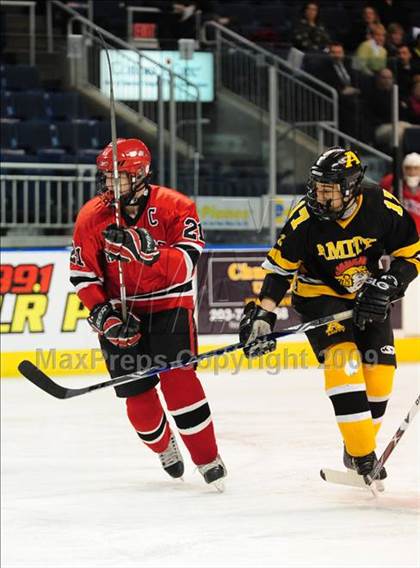 Thumbnail 1 in Amity Regional vs Branford (Sound Tigers Harbor Yard Series) photogallery.