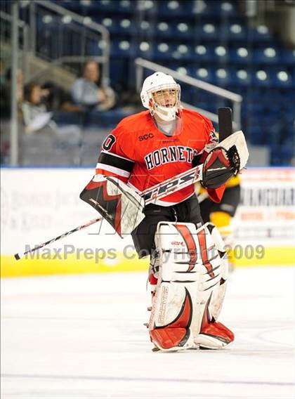 Thumbnail 2 in Amity Regional vs Branford (Sound Tigers Harbor Yard Series) photogallery.