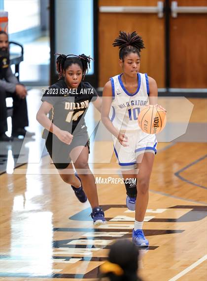Thumbnail 3 in Lake View vs. Dillon  (2023 Robeson County Shootout) photogallery.