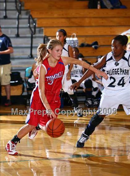 Thumbnail 3 in Tomball vs. College Park (McDonalds Texas Invitational) photogallery.