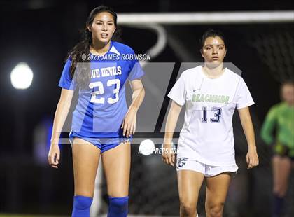 Thumbnail 3 in Stanton vs Beachside (FHSAA 4A Regional Quarterfinal) photogallery.
