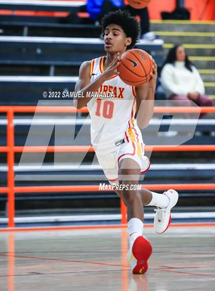 Thumbnail 2 in Fairfax vs Blair (Beverly Hills Tournament) photogallery.