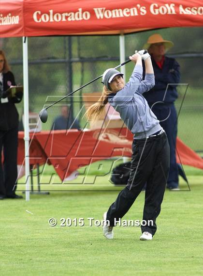 Thumbnail 3 in CHSAA 5A State Golf Playoff photogallery.
