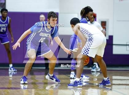 Thumbnail 3 in Quincy vs. MacArthur (Prairie Farms Holiday Classic) photogallery.