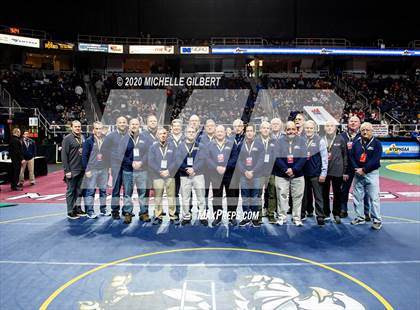 Thumbnail 1 in NYSPHSAA Wrestling Honors and Opening Ceremonies photogallery.