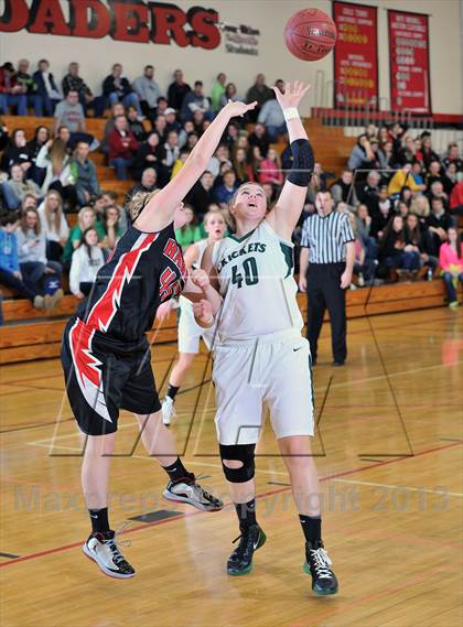 Thumbnail 2 in Owen-Withee vs Fall Creek (Cloverbelt Crossover)  photogallery.