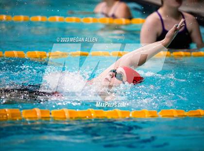 Thumbnail 2 in Dayton Christian Swim Invitational photogallery.