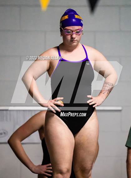 Thumbnail 2 in Dayton Christian Swim Invitational photogallery.