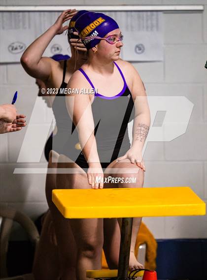 Thumbnail 2 in Dayton Christian Swim Invitational photogallery.