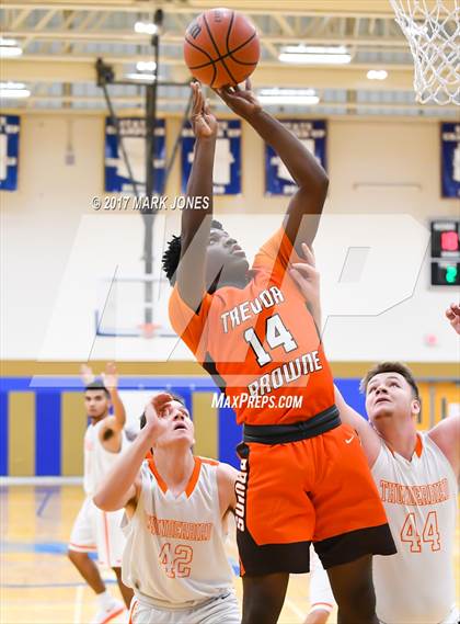 Thumbnail 1 in Browne vs. Thunderbird (Sunnyslope Hoopsgiving Tournament) photogallery.