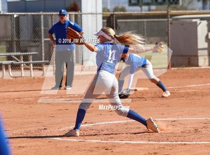 Thumbnail 2 in Valley Christian vs. Pima photogallery.