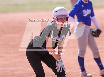 Thumbnail 2 in Valley Christian vs. Pima photogallery.