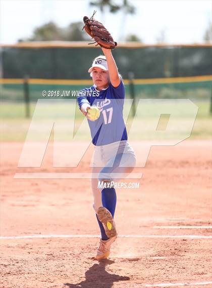 Thumbnail 1 in Valley Christian vs. Pima photogallery.