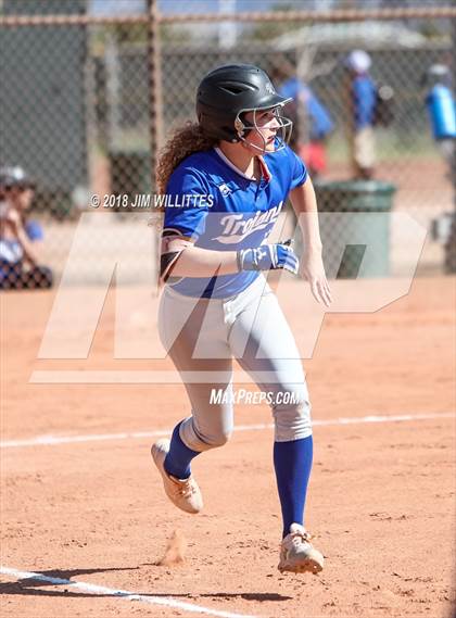 Thumbnail 2 in Valley Christian vs. Pima photogallery.