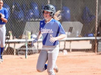 Thumbnail 2 in Valley Christian vs. Pima photogallery.