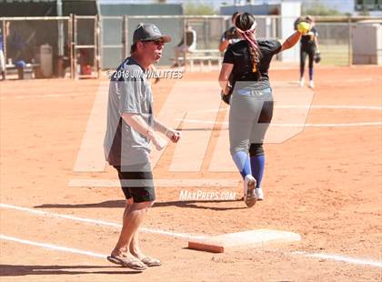 Thumbnail 3 in Valley Christian vs. Pima photogallery.