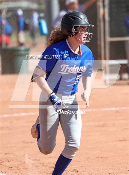 Thumbnail 3 in Valley Christian vs. Pima photogallery.