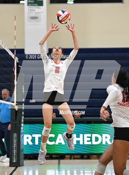 Thumbnail 2 in Sacred Heart Cathedral Preparatory vs. Saratoga (CIF CCS D3 Quarterfinal) photogallery.