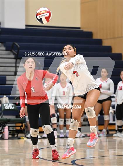 Thumbnail 1 in Sacred Heart Cathedral Preparatory vs. Saratoga (CIF CCS D3 Quarterfinal) photogallery.