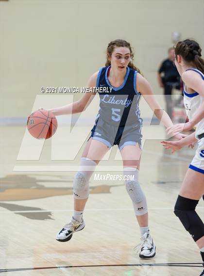 Thumbnail 1 in Sunnyvale vs. Liberty Christian (Whataburger Tournament) photogallery.