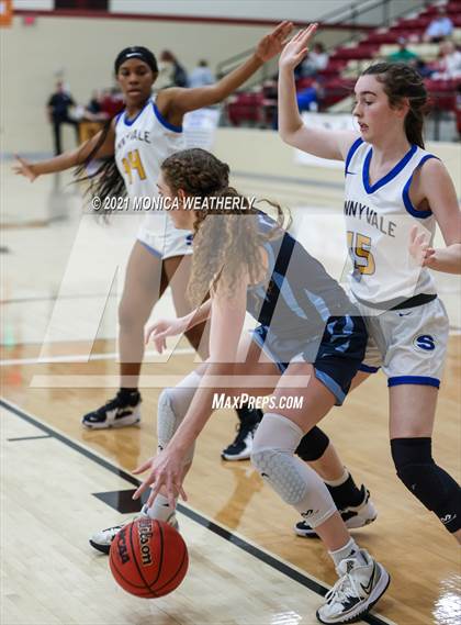 Thumbnail 2 in Sunnyvale vs. Liberty Christian (Whataburger Tournament) photogallery.