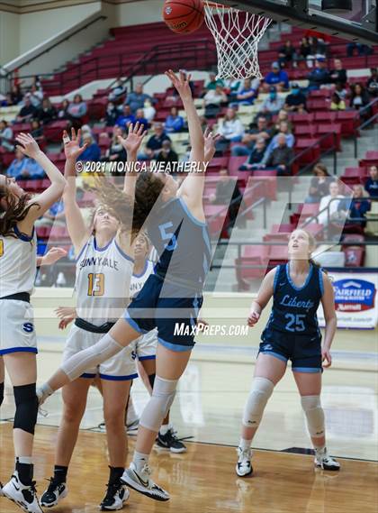 Thumbnail 3 in Sunnyvale vs. Liberty Christian (Whataburger Tournament) photogallery.