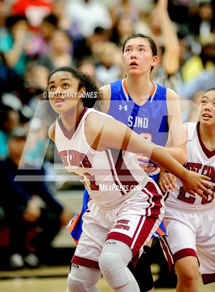 Thumbnail 3 in St. Joseph Notre Dame vs West Campus (CIF NorCal D4 Final) photogallery.