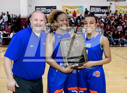 Thumbnail 2 in St. Joseph Notre Dame vs West Campus (CIF NorCal D4 Final) photogallery.