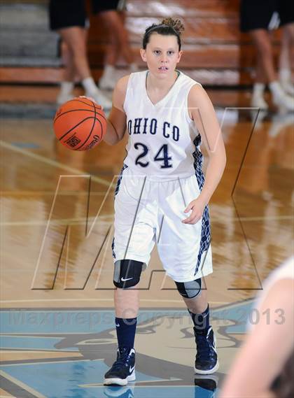Thumbnail 3 in McLean County vs Ohio County (10th District Semi-Final) photogallery.