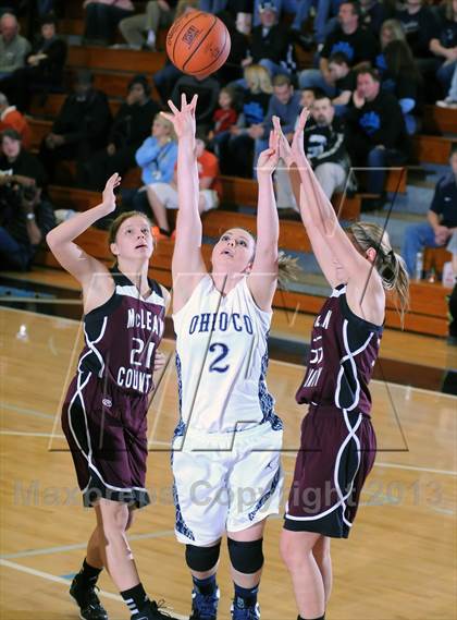 Thumbnail 3 in McLean County vs Ohio County (10th District Semi-Final) photogallery.