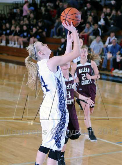 Thumbnail 3 in McLean County vs Ohio County (10th District Semi-Final) photogallery.