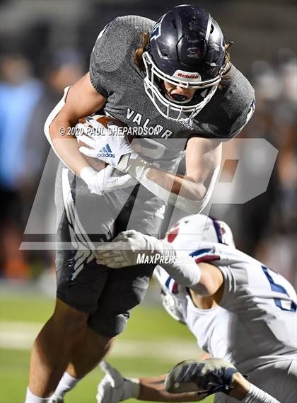 Thumbnail 3 in Cherokee Trail @ Valor Christian - (CHSAA 5A 1st Round Playoff) photogallery.