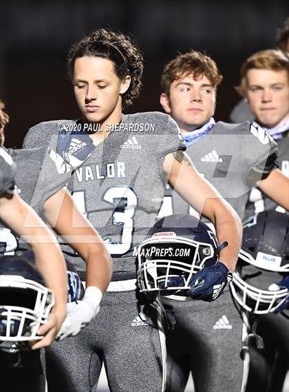 Thumbnail 1 in Cherokee Trail @ Valor Christian - (CHSAA 5A 1st Round Playoff) photogallery.
