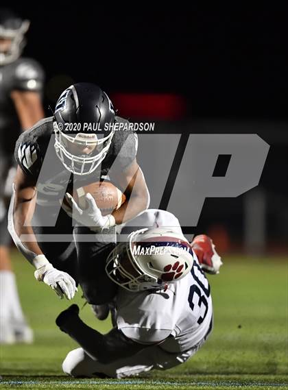 Thumbnail 2 in Cherokee Trail @ Valor Christian - (CHSAA 5A 1st Round Playoff) photogallery.