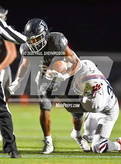 Thumbnail 1 in Cherokee Trail @ Valor Christian - (CHSAA 5A 1st Round Playoff) photogallery.