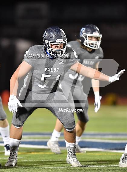 Thumbnail 3 in Cherokee Trail @ Valor Christian - (CHSAA 5A 1st Round Playoff) photogallery.