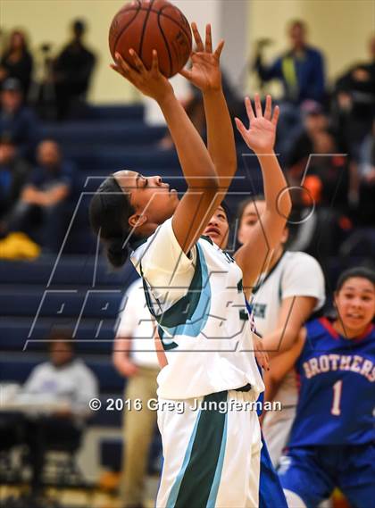 Thumbnail 2 in Christian Brothers @ Sacred Heart Cathedral Prep (CIF NorCal D3 Playoff) photogallery.