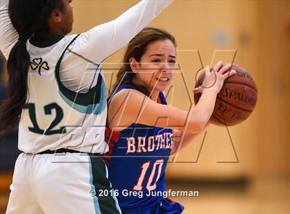 Thumbnail 2 in Christian Brothers @ Sacred Heart Cathedral Prep (CIF NorCal D3 Playoff) photogallery.