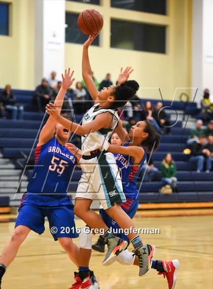 Thumbnail 3 in Christian Brothers @ Sacred Heart Cathedral Prep (CIF NorCal D3 Playoff) photogallery.