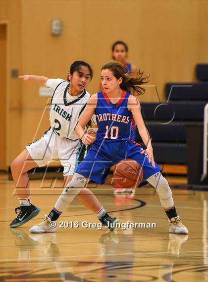 Thumbnail 3 in Christian Brothers @ Sacred Heart Cathedral Prep (CIF NorCal D3 Playoff) photogallery.