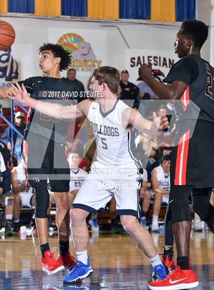 Thumbnail 2 in Salesian College Preparatory vs. Gridley (Gridley Invitational) photogallery.