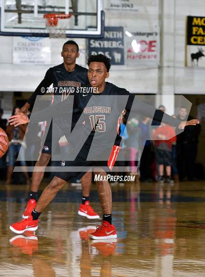 Thumbnail 3 in Salesian College Preparatory vs. Gridley (Gridley Invitational) photogallery.