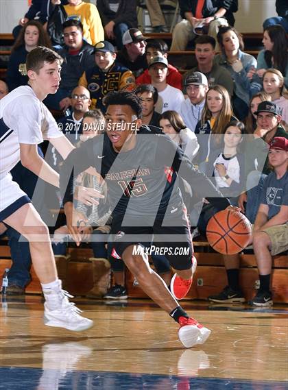 Thumbnail 3 in Salesian College Preparatory vs. Gridley (Gridley Invitational) photogallery.