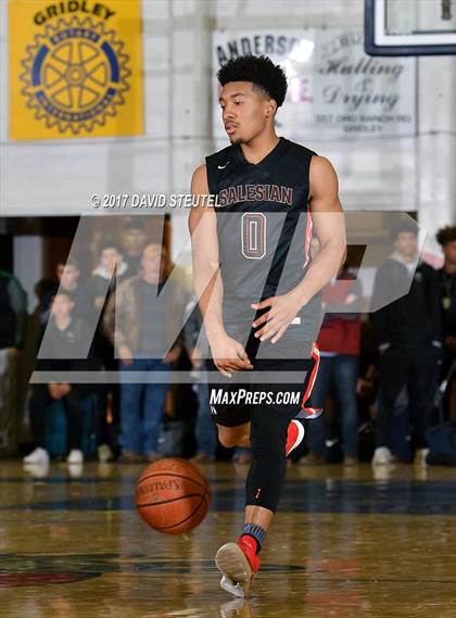 Thumbnail 3 in Salesian College Preparatory vs. Gridley (Gridley Invitational) photogallery.