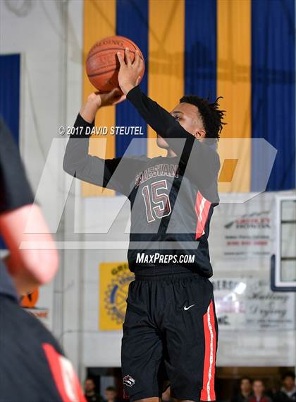 Thumbnail 2 in Salesian College Preparatory vs. Gridley (Gridley Invitational) photogallery.