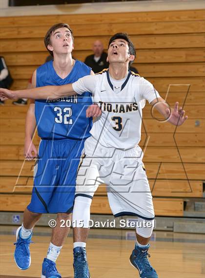 Thumbnail 1 in Rocklin vs. Oak Ridge (Trojan Toss-Up) photogallery.